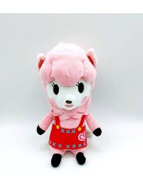 Animal Crossing Little Buddy Lisa Reese Alpaca Plush Stuffed Animal 8”